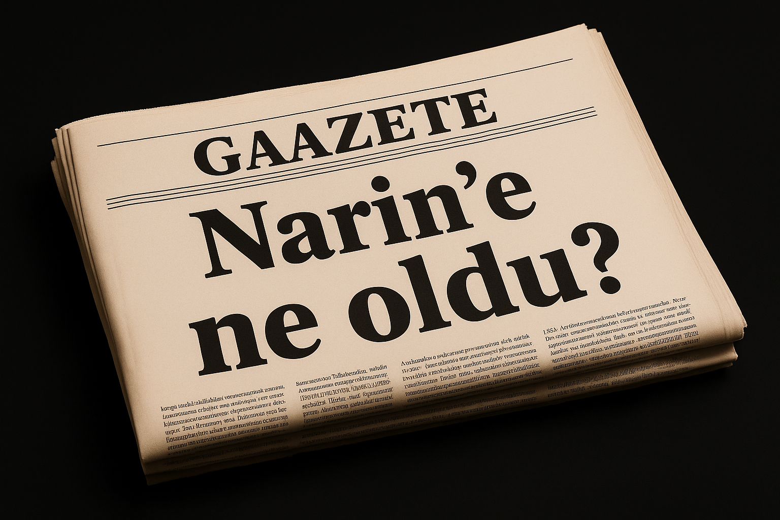 Yazılar – Narin